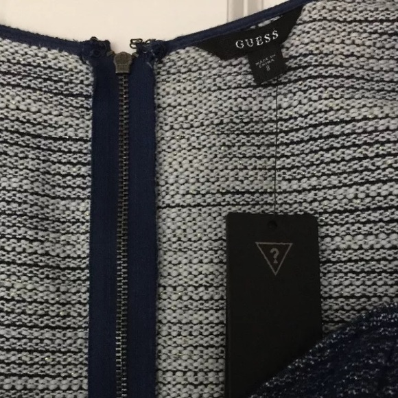 ❌SOLD❌ NWT Guess Indigo Boucher Woven Dress. - Picture 5 of 7